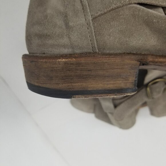 Fiorentini Baker Eternity Suede Mid Calf Boots Sz 40 US 10 - Picture 9 of 13